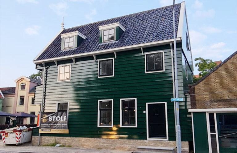 Zaans groen schilderen